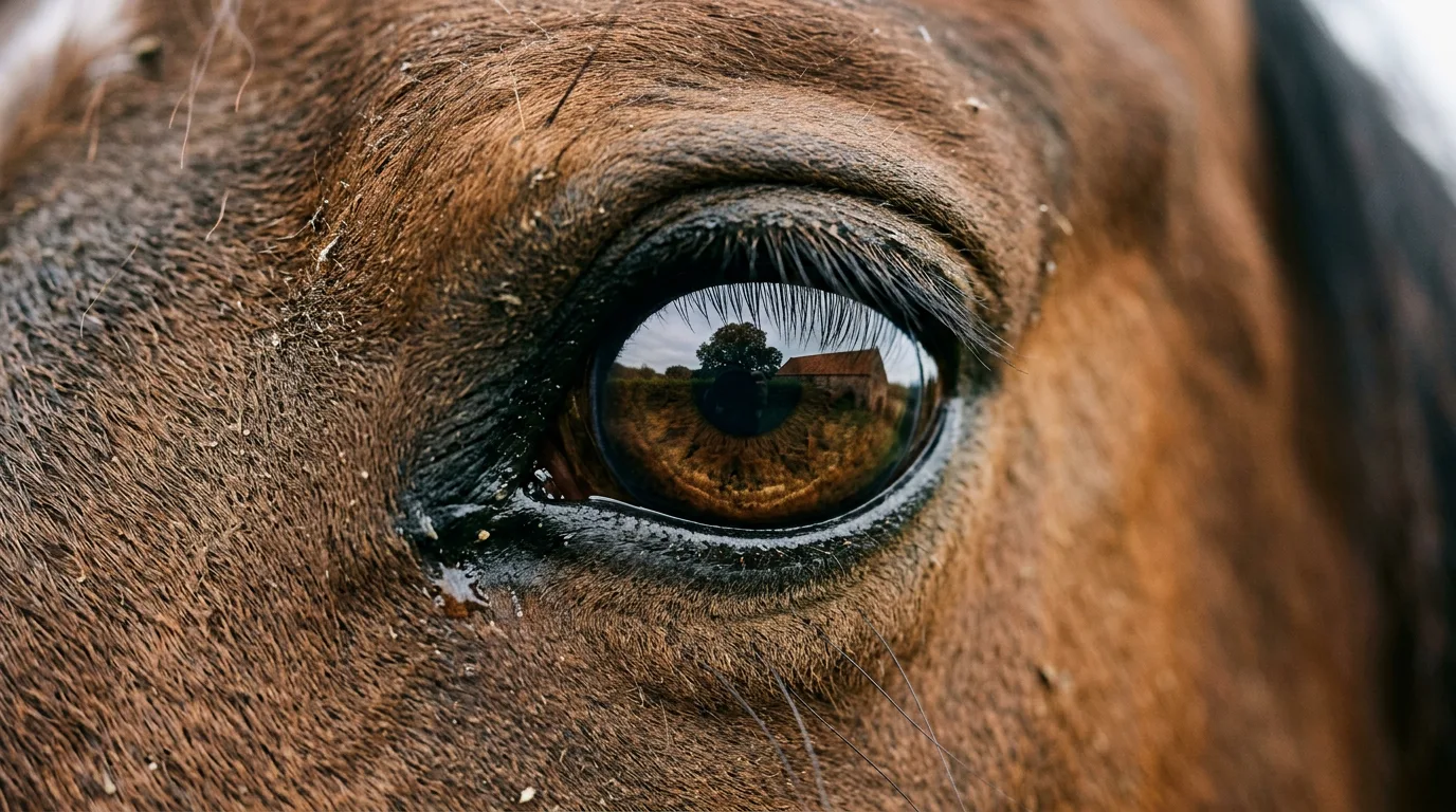 Un regard de cheval, Les Écuries du LungTa, Châtonnay