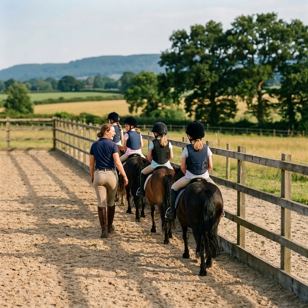 Cours de poney à Châtonnay, Isère